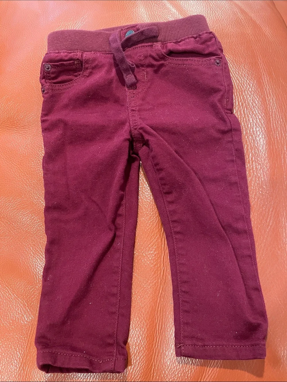 GAP Kids Burgundy Jogger-Style pant